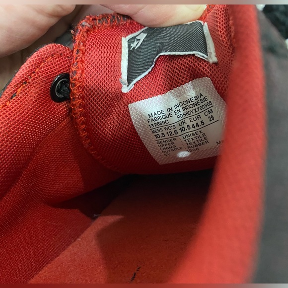 Converse All-Stars Sneakers - Low Top Black with Red Trim, Casual Street Shoes - Picture 11 of 12